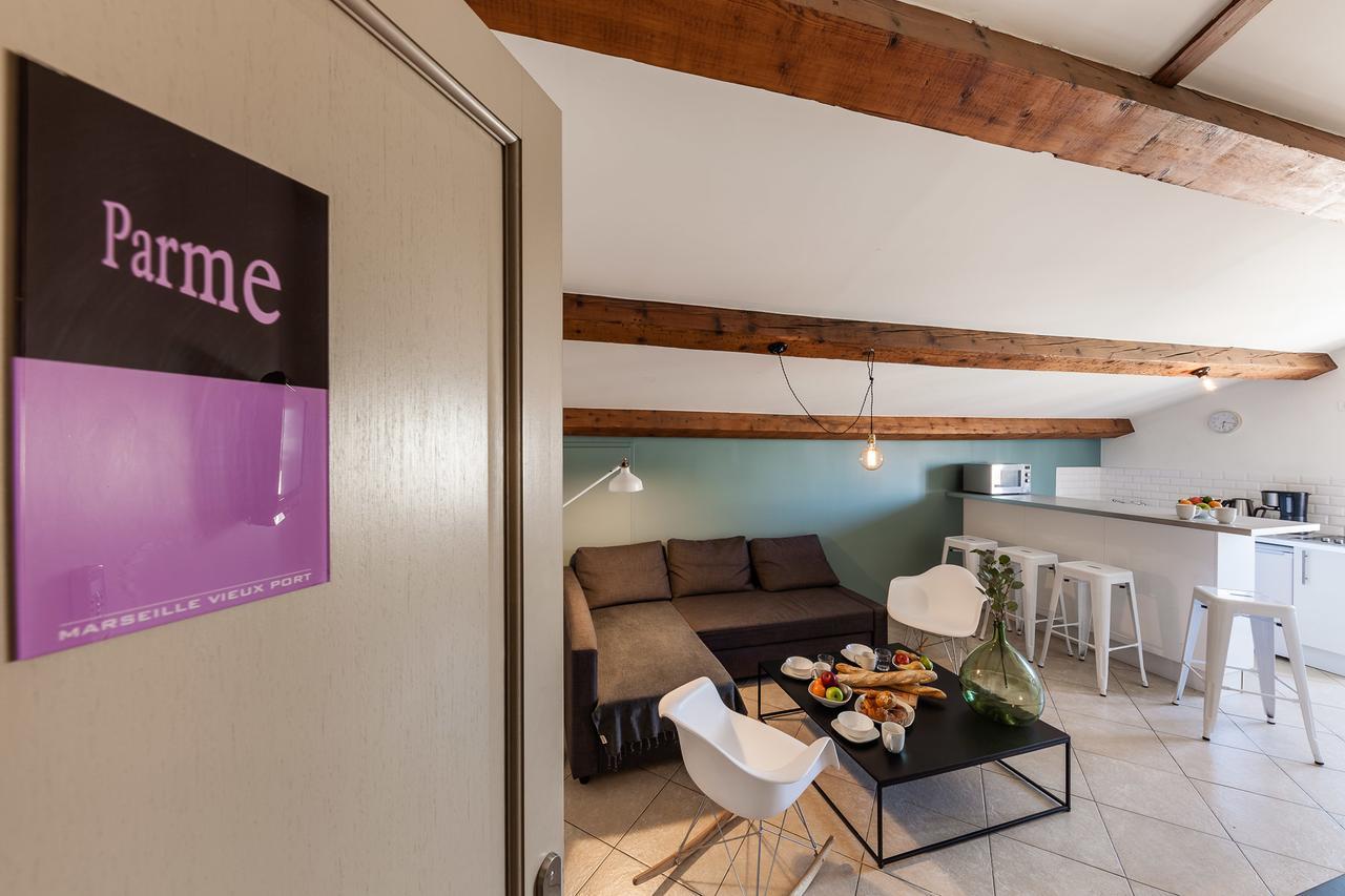 Les Cocons - 8 Appartements A 100M Du Vieux Port Marseille Ngoại thất bức ảnh